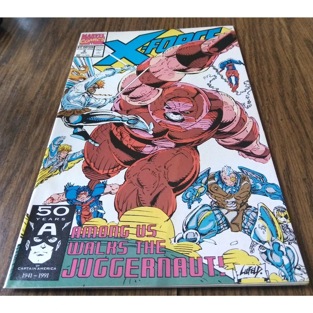 X-Force #3 (October 1991 Marvel Comics)